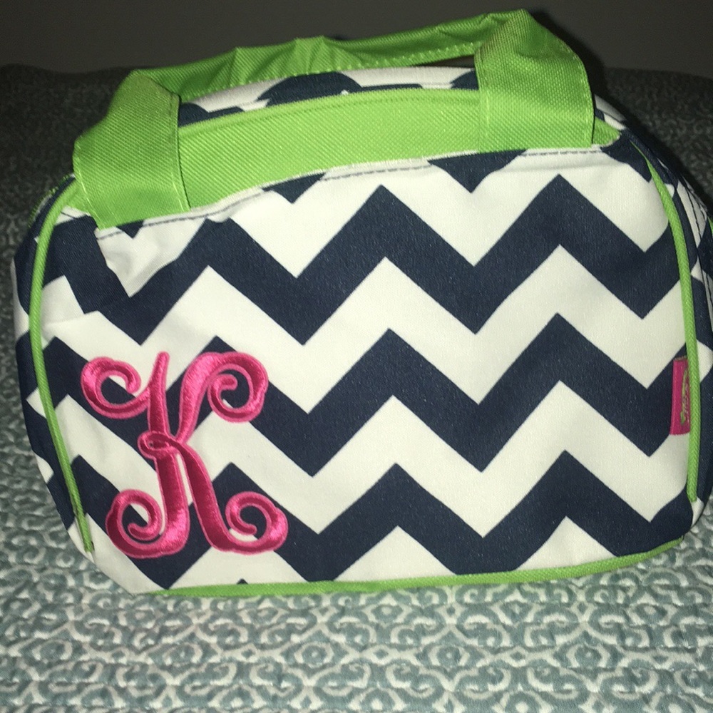 Brand new monogrammed cooler- K